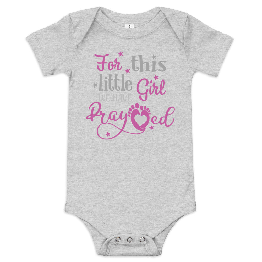 For This Little Girl We Have Prayed (Girl)