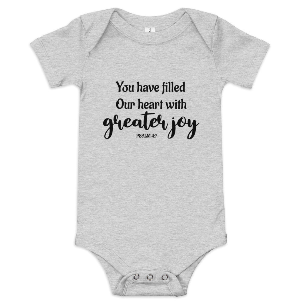 Mayor ALEGRÍA Salmo 4:7 (Unisex)