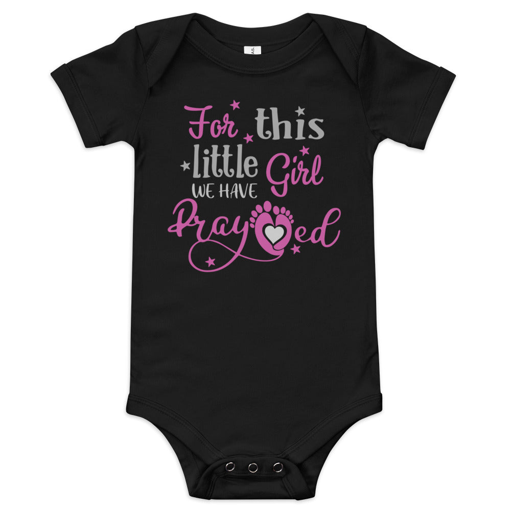 For This Little Girl We Have Prayed (Girl)