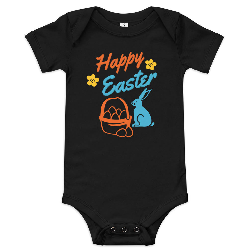 Feliz Pascua Conejito Azul (Unisex)