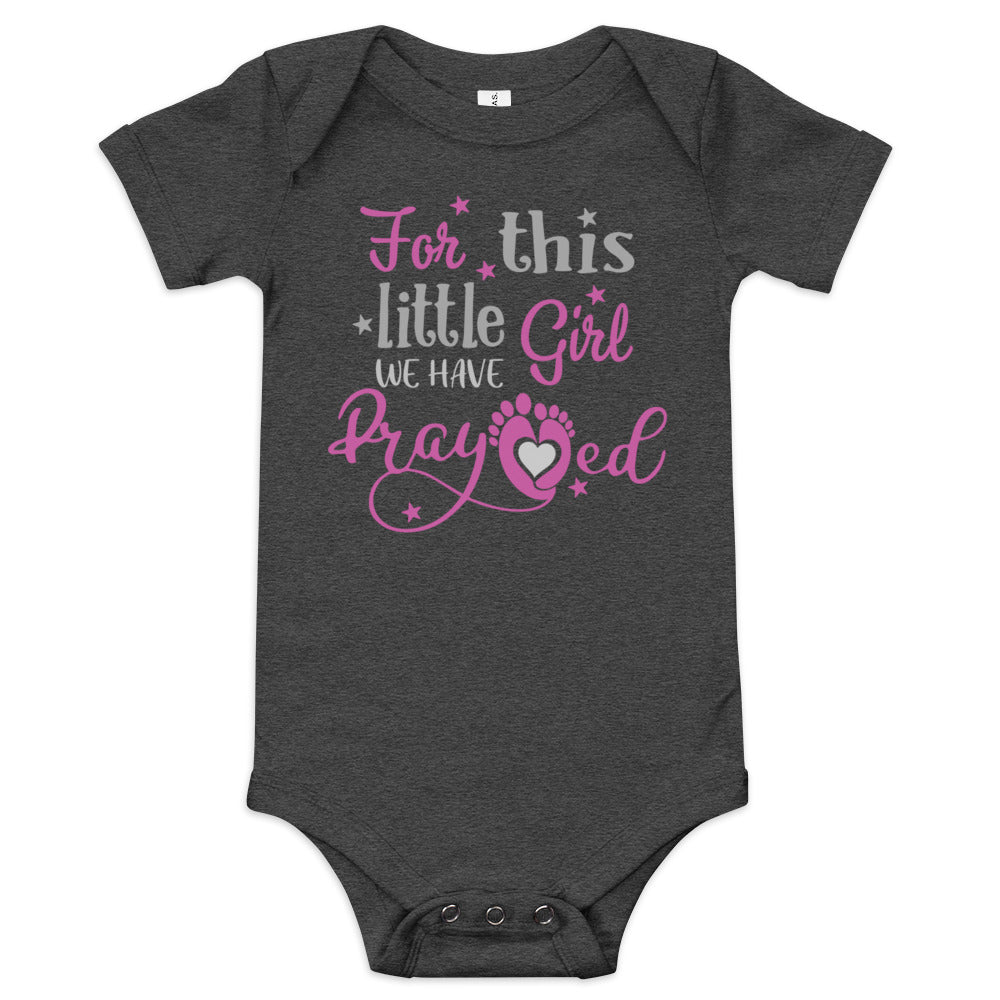 For This Little Girl We Have Prayed (Girl)