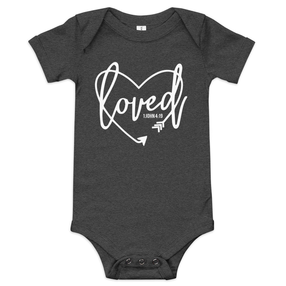 Loved 1 John 4:19 (W) (Unisex)