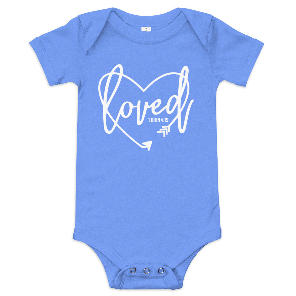 Loved 1 John 4:19 (W) (Unisex)