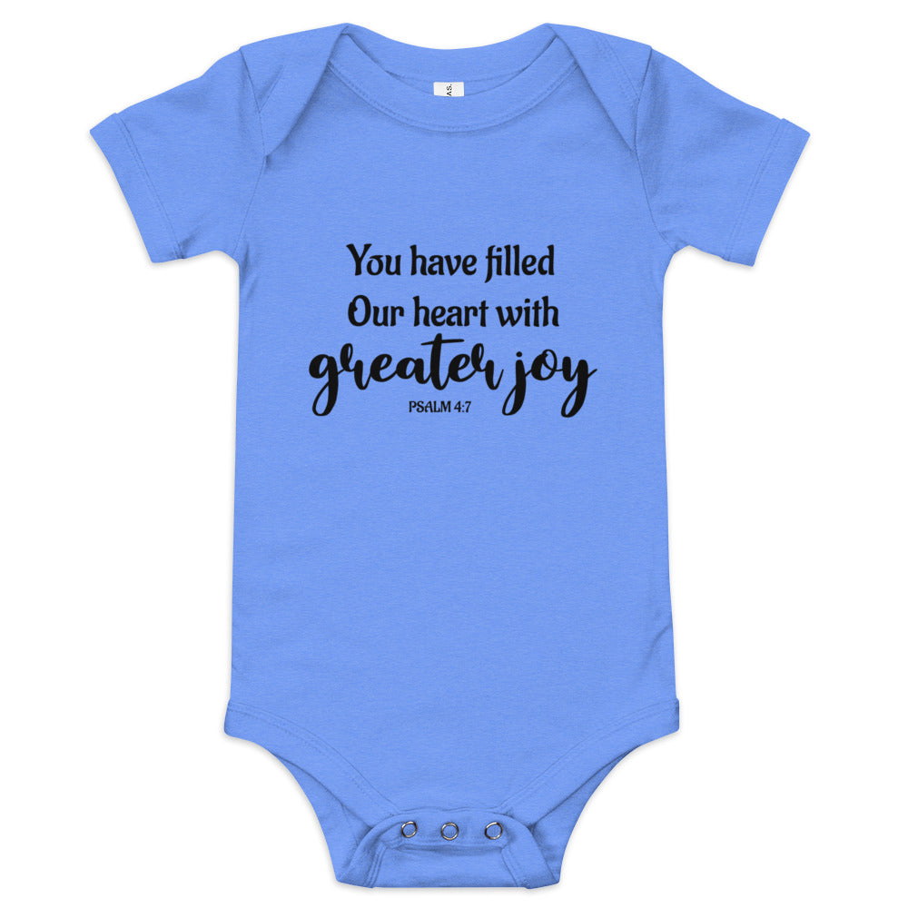 Mayor ALEGRÍA Salmo 4:7 (Unisex)