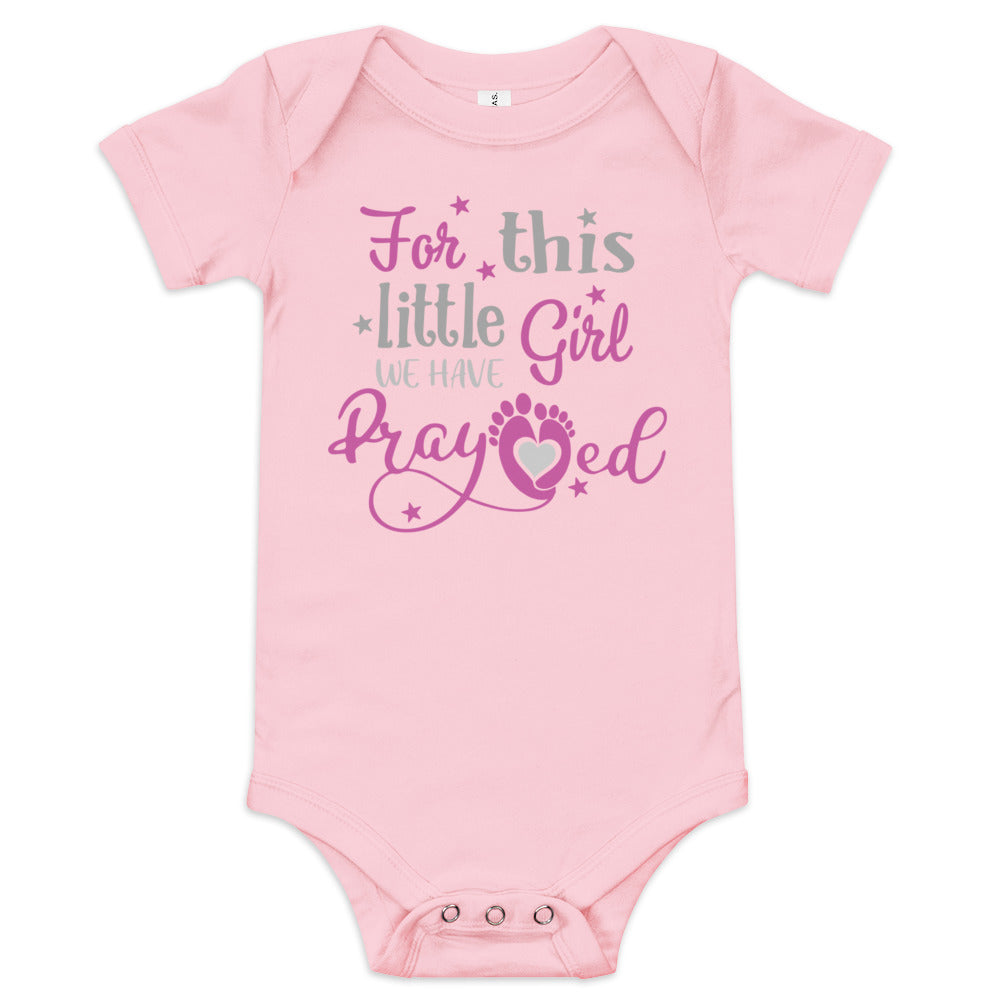 For This Little Girl We Have Prayed (Girl)