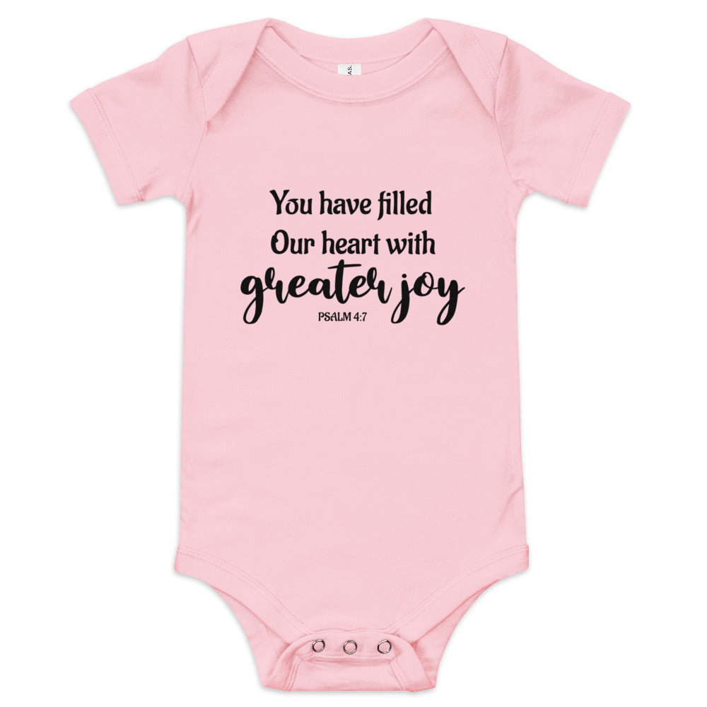 Mayor ALEGRÍA Salmo 4:7 (Unisex)