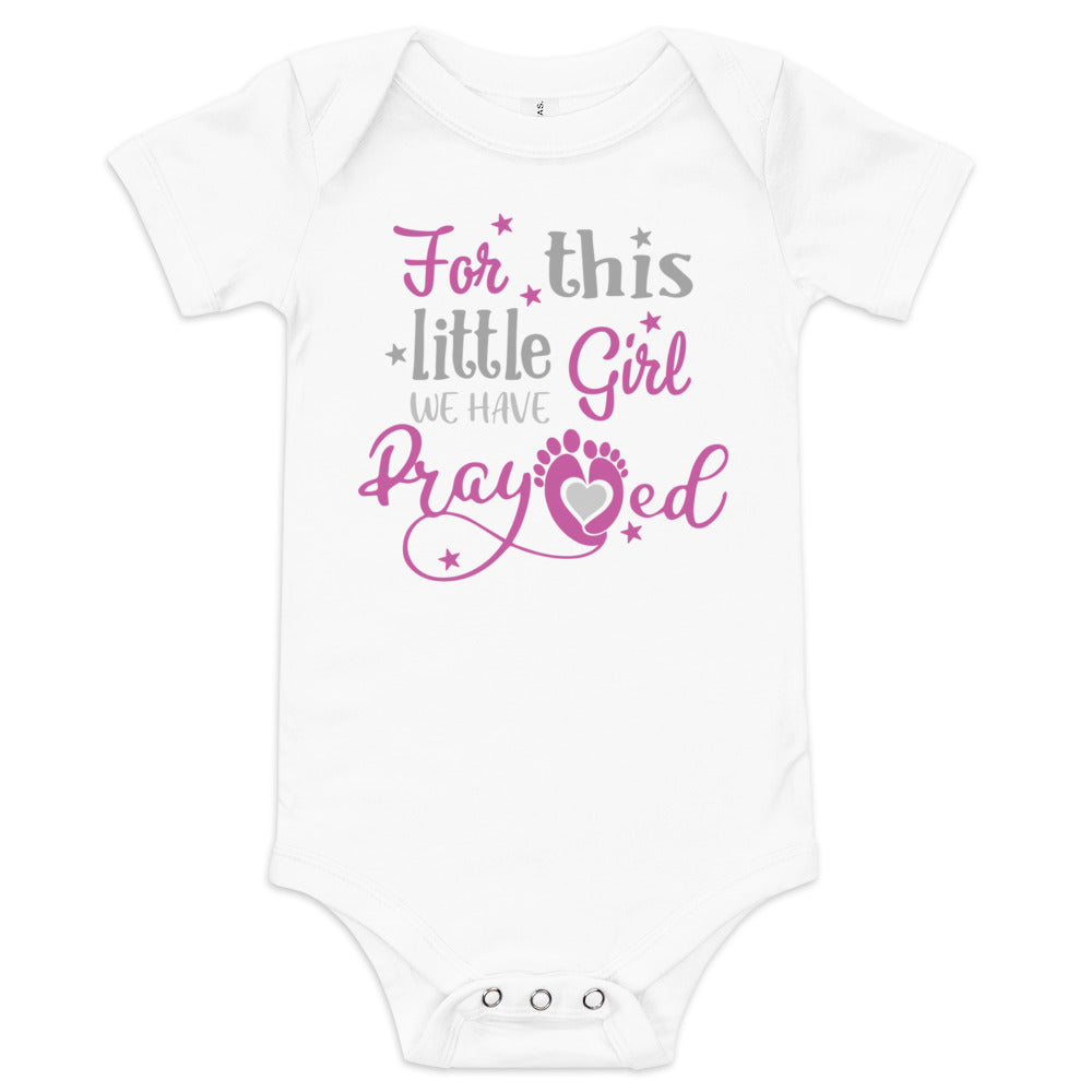 For This Little Girl We Have Prayed (Girl)