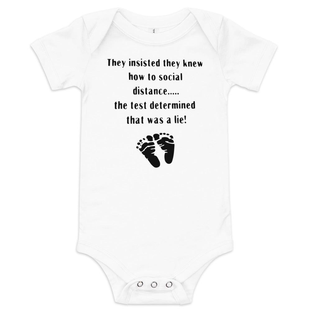 Social Distance Determined That Was a Lie (Unisex)