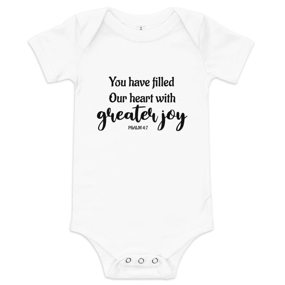 Mayor ALEGRÍA Salmo 4:7 (Unisex)