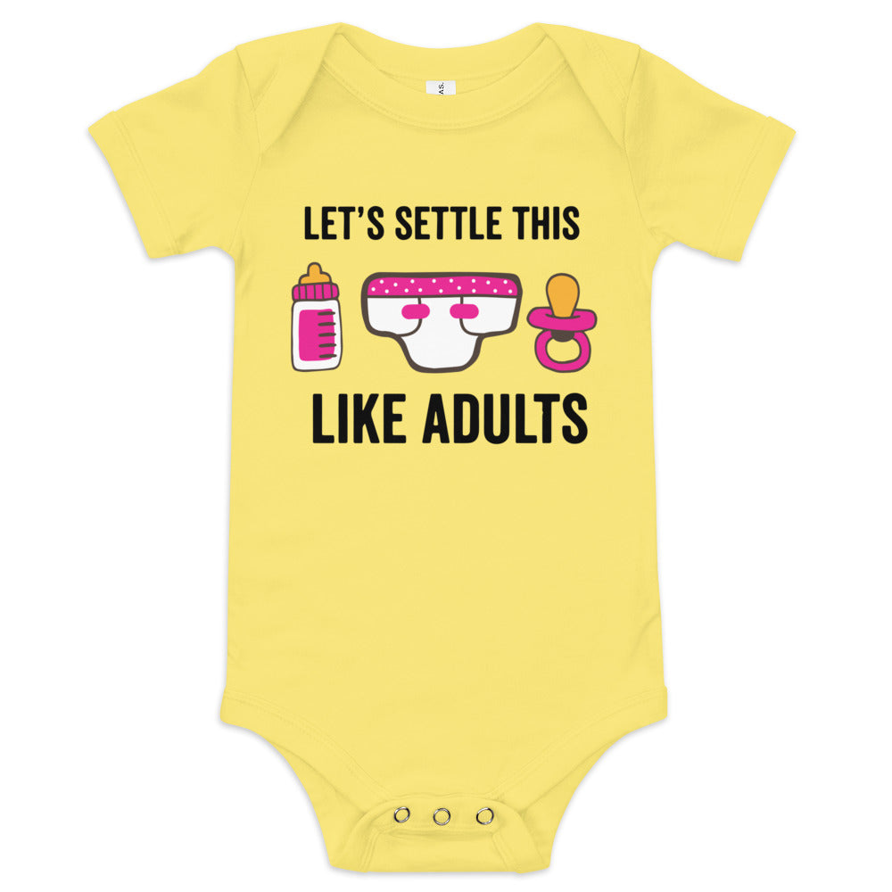 Let's Settle This Like Adults (Girl)