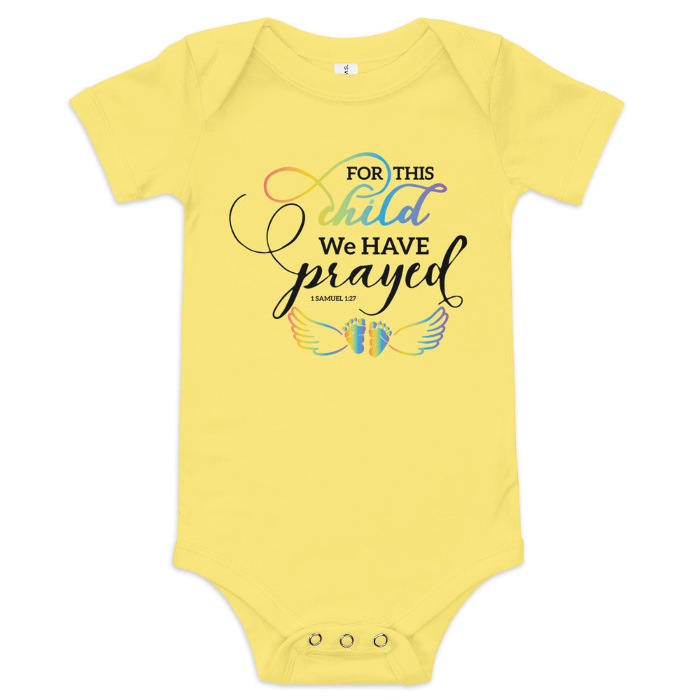 For This Child We Have Prayed (Unisex)