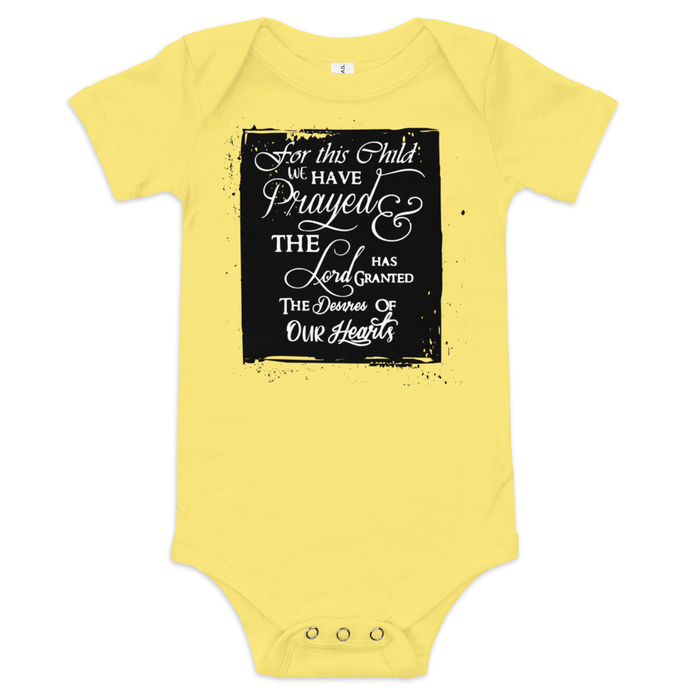 For This Child We Have Prayed (Unisex)