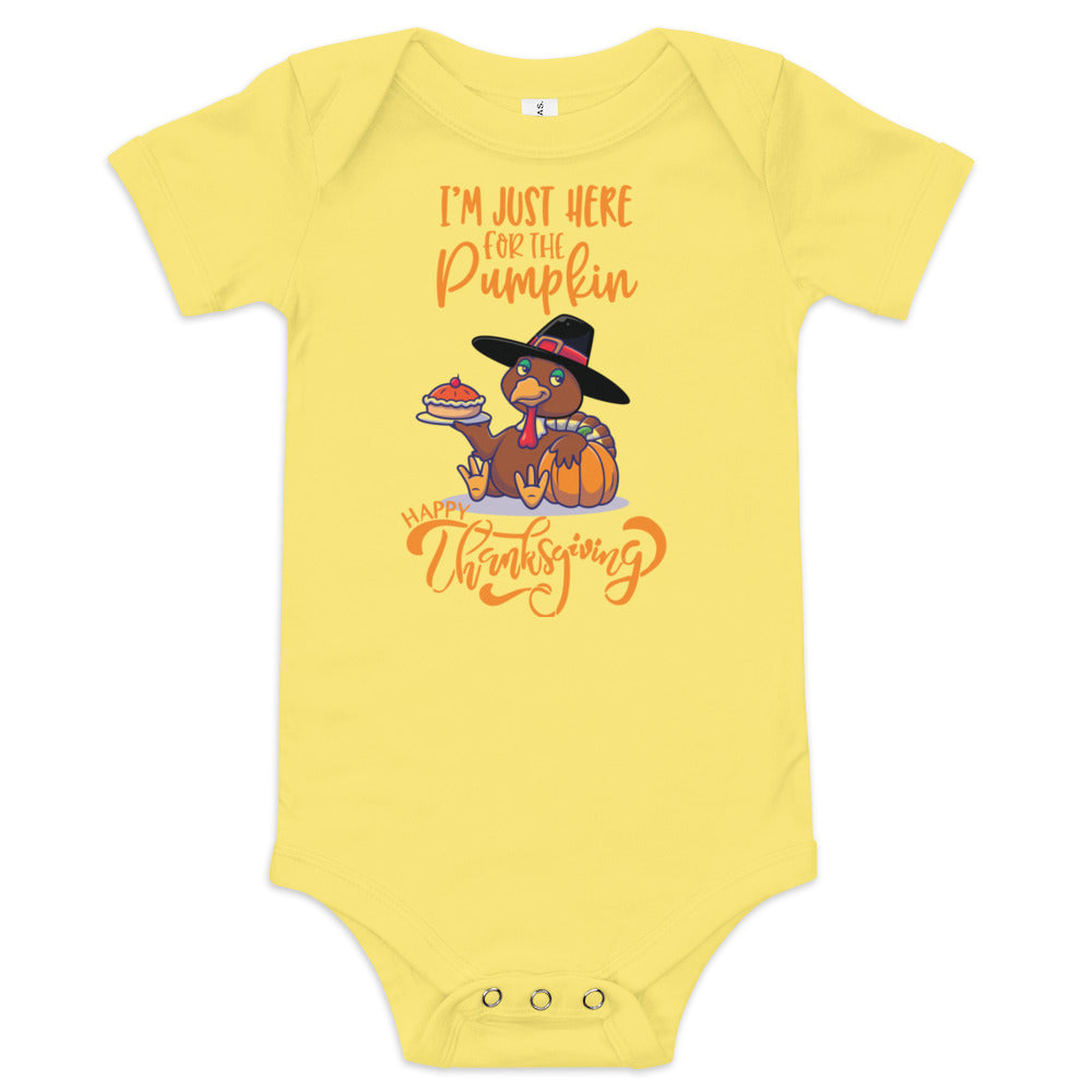 Sólo estoy aquí por la calabaza (unisex)