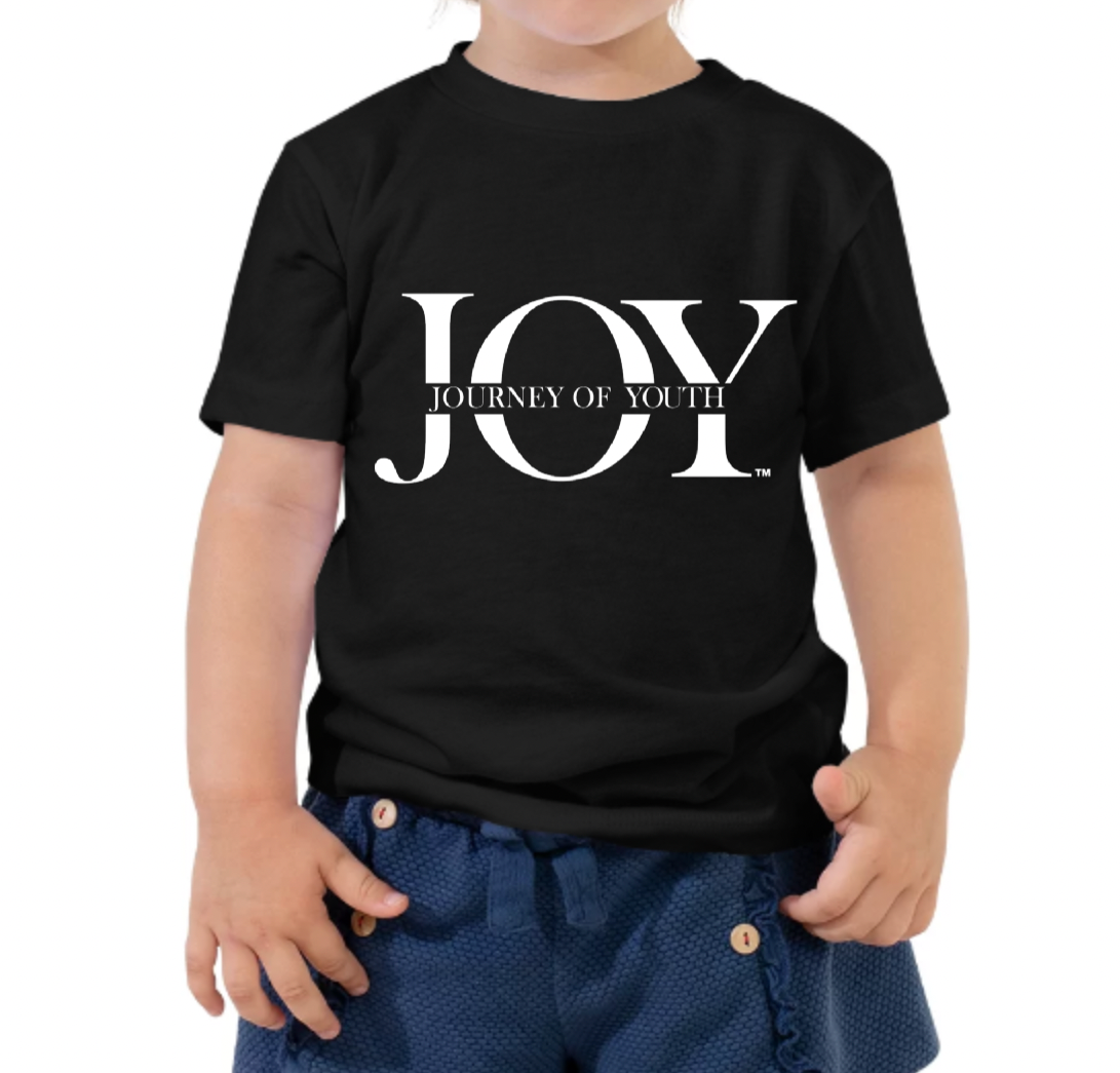 T-shirt à manches courtes pour tout-petits JOY Logo 1.0 (W) (unisexe)