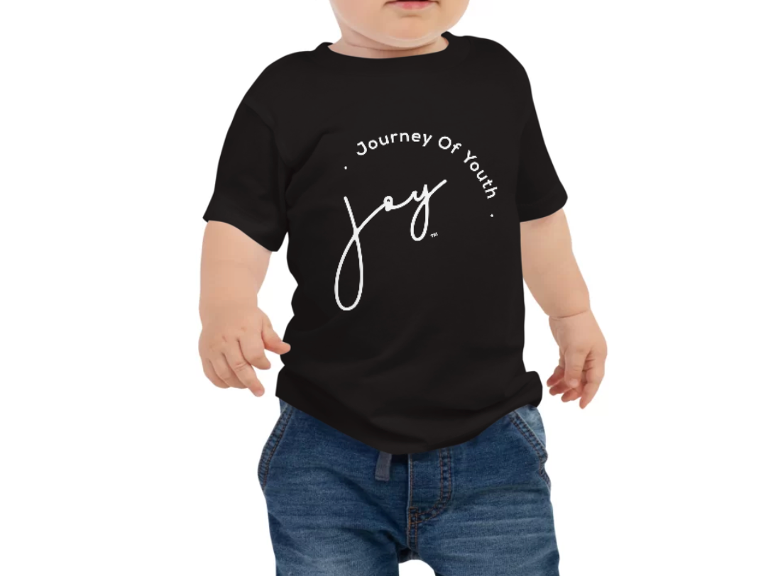 T-shirt à manches courtes en jersey pour bébé JOY Logo 3.0 (W) (unisexe)