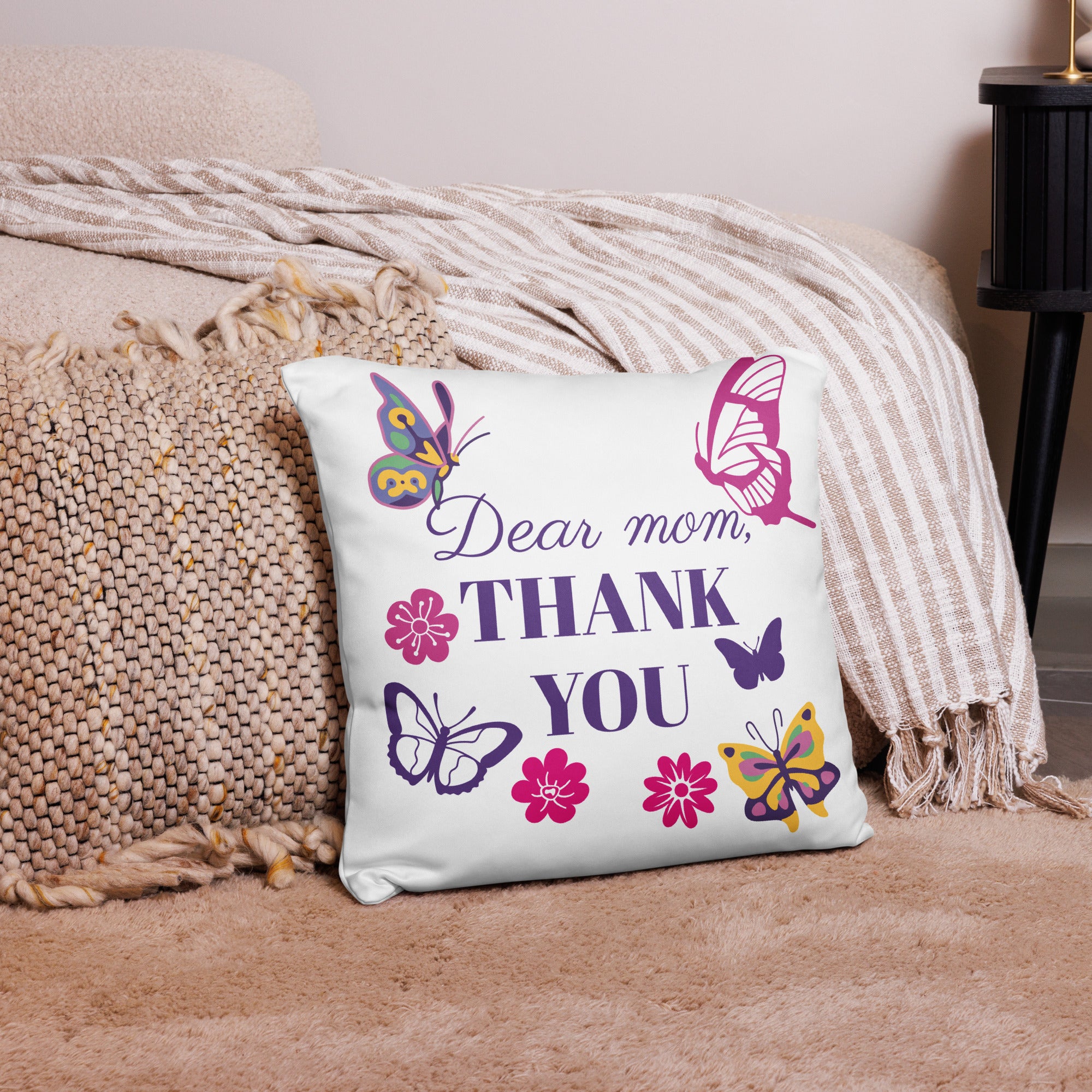 Dear Mom...Thank You... JOY Pillow