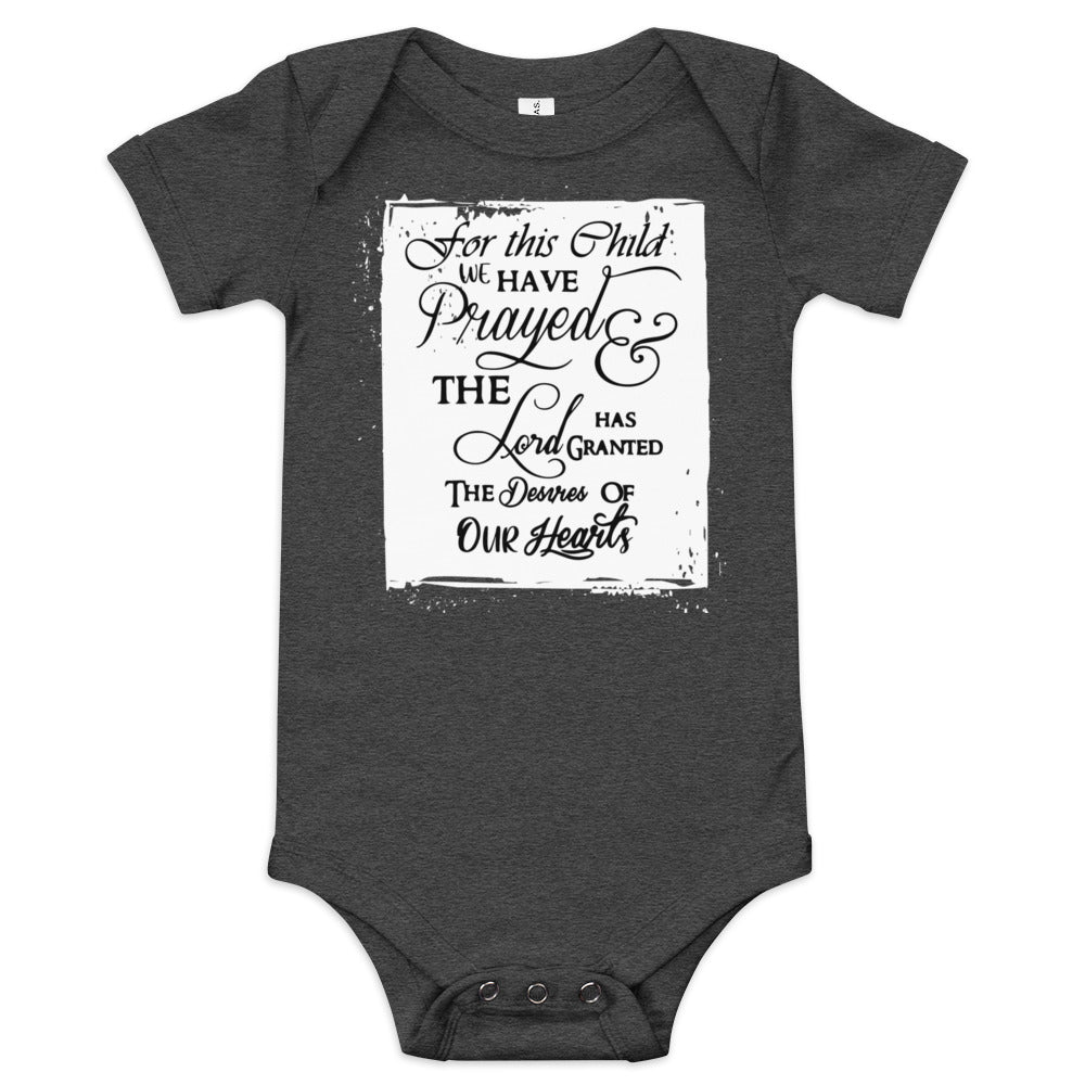 For This Child We Have Prayed (W) (Unisex)