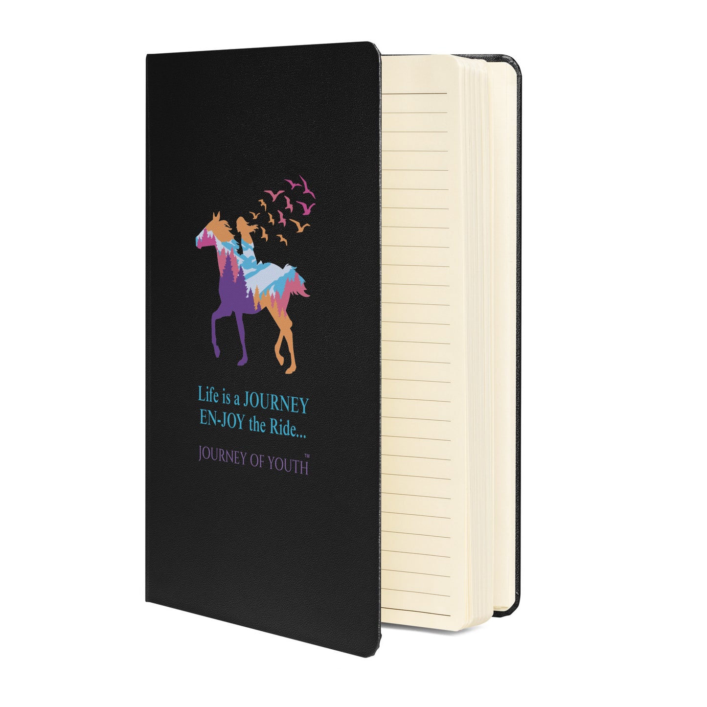 Enjoy The Journey...JOY Hardcover bound journal